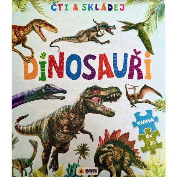 Čti a skládej - DINOSAUŘI