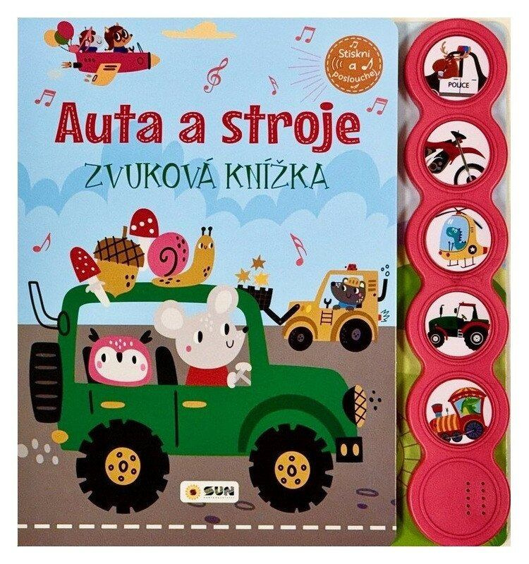Auta a stroje (Zvuková knížka) - - - kniha z kategorie Naučné knihy