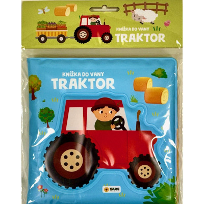 KNÍŽKA DO VANY - Traktor - -