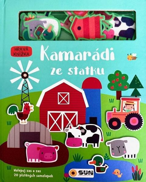 Hravá knížka Kamarádi ze statku - plstěné hrátky, čti a stav