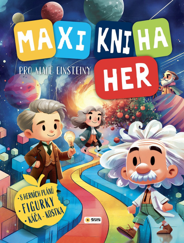 Maxi Kniha Her pro malé Einsteiny -  Autor Neuveden