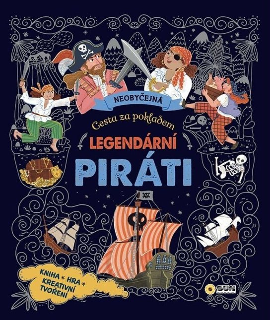 Neobyčejná cesta za pokladem Legendární piráti -