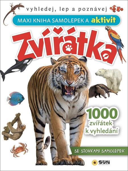 Zvířátka Maxi kniha samolepek a aktivit