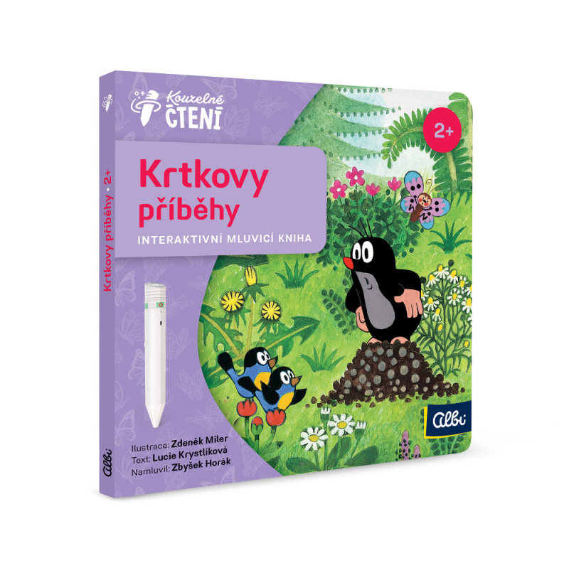 Kouzelné čtení - minikniha Krtkovy příběhy