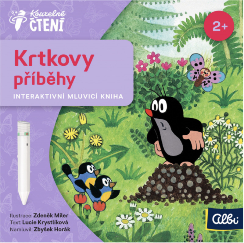 Kouzelné čtení - minikniha Krtkovy příběhy