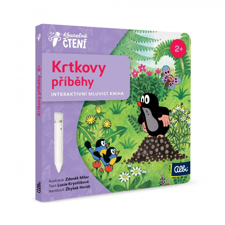 Kouzelné čtení - minikniha Krtkovy příběhy