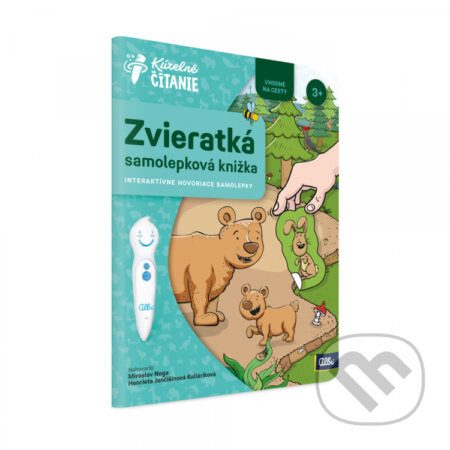 Albi Kouzelné čtení Samolepková knížka Zvieratká SK