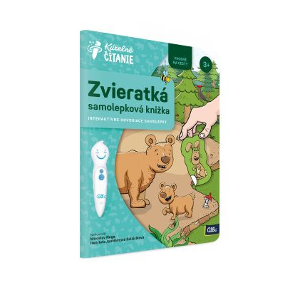 Albi Kouzelné čtení Samolepková knížka Zvieratká SK