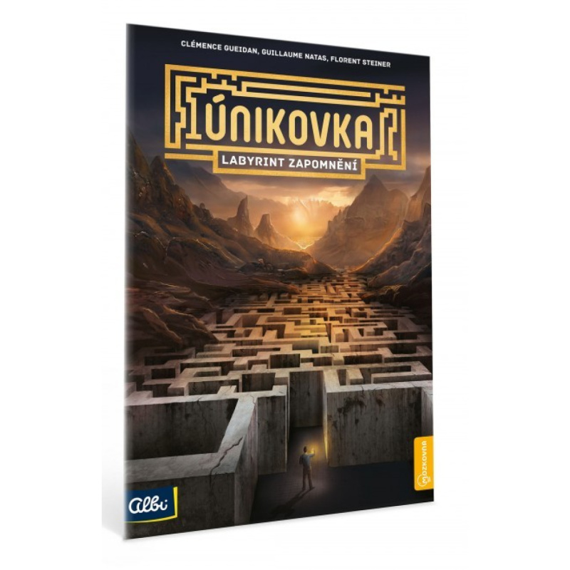 Kniha Únikovka - Labyrint zapomnění Albi