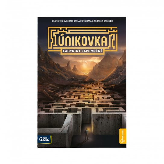 Kniha Únikovka - Labyrint zapomnění Albi