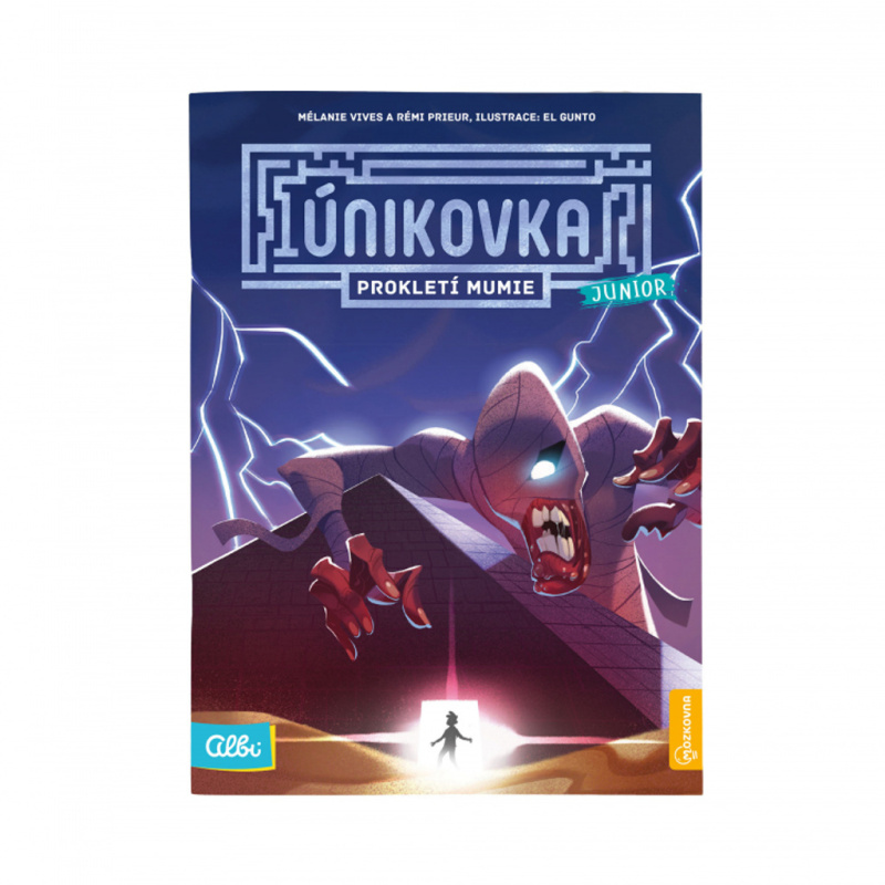 Albi Kniha Únikovka Junior Prokletí mumie