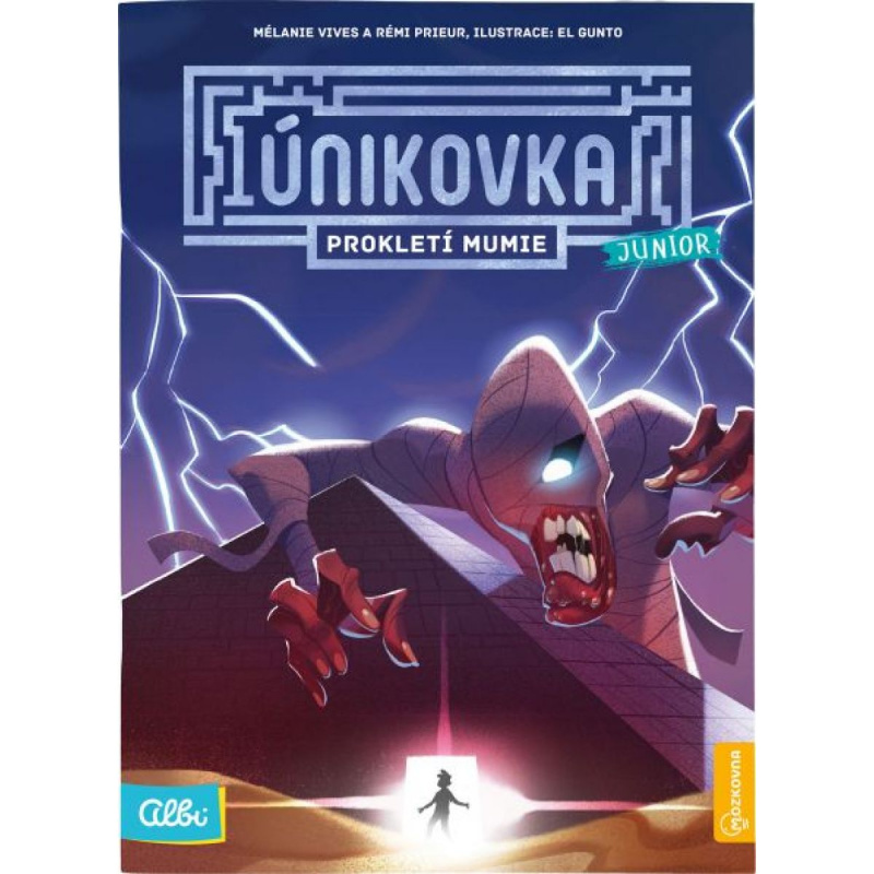 Albi Kniha Únikovka Junior Prokletí mumie