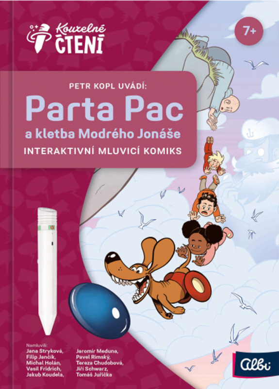 Kouzelné čtení - Komiks Parta Pac a kletba Modrého Jonáše