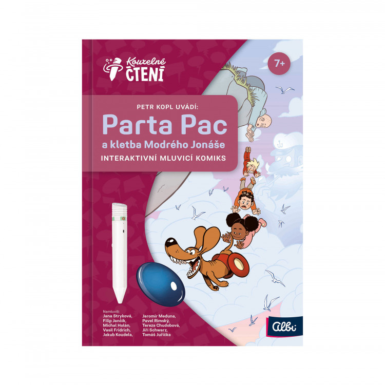 Kouzelné čtení - Komiks Parta Pac a kletba Modrého Jonáše