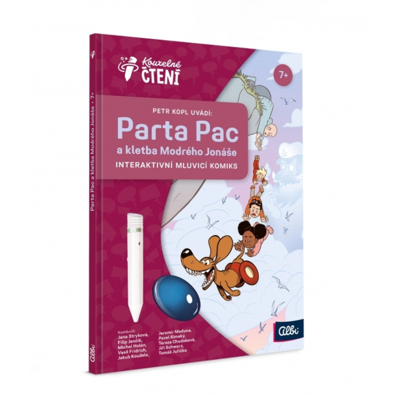 Kouzelné čtení - Komiks Parta Pac a kletba Modrého Jonáše