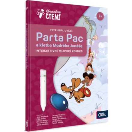 Kouzelné čtení - Komiks Parta Pac a kletba Modrého Jonáše