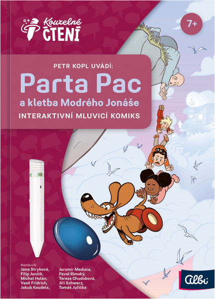 Kouzelné čtení - Komiks Parta Pac a kletba Modrého Jonáše
