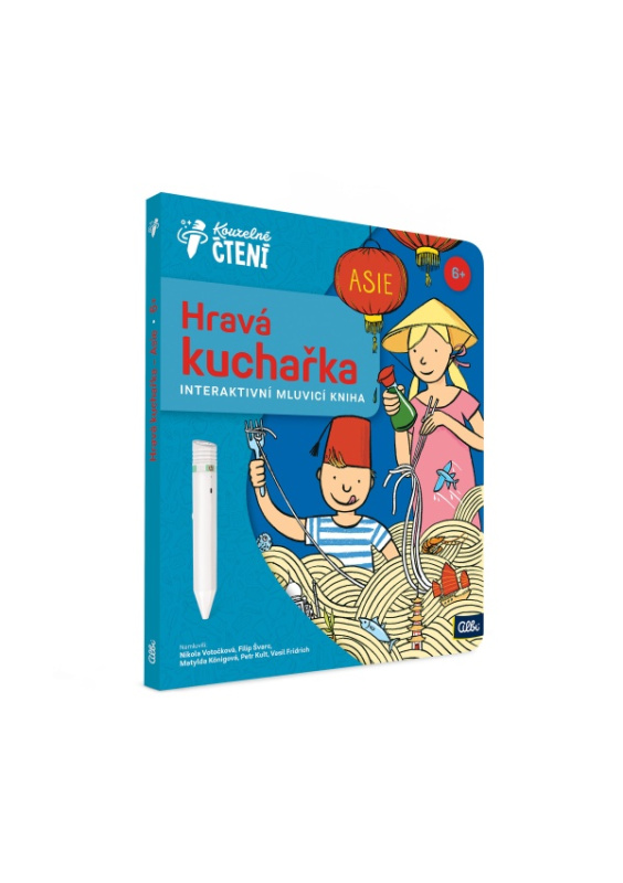 Kouzelné čtení - Hravá kuchařka: Asie