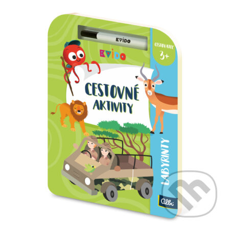Kvído - Cestovné aktivity - Labyrinty SK - kniha z kategorie Vzdělávací hry