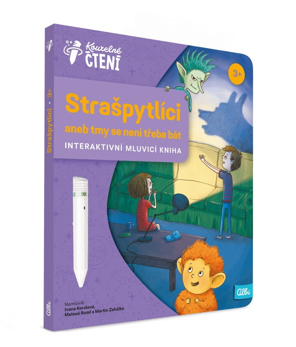 Kouzelné čtení - Kniha Strašpytlíci aneb tmy se není třeba bát