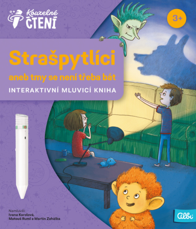 Kouzelné čtení - Kniha Strašpytlíci aneb tmy se není třeba bát