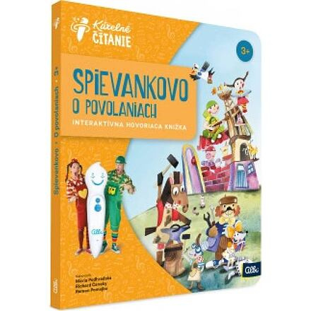 Albi Kouzelné čtení Kniha Zpívankovo: O povoláních SK