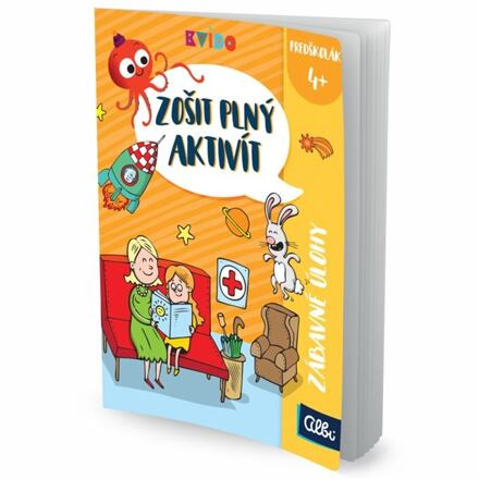 Albi Kvído Sešit plný aktivit 4+ SK