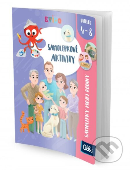 Albi Kvído - Samolepkové aktivity - Samolepky mé rodiny SK