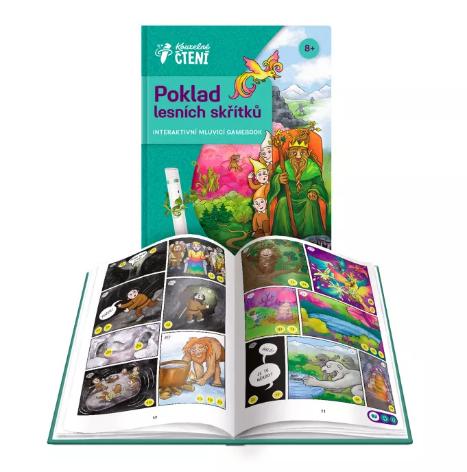 Albi Kouzelné čtení Gamebook Poklad lesních skřítků