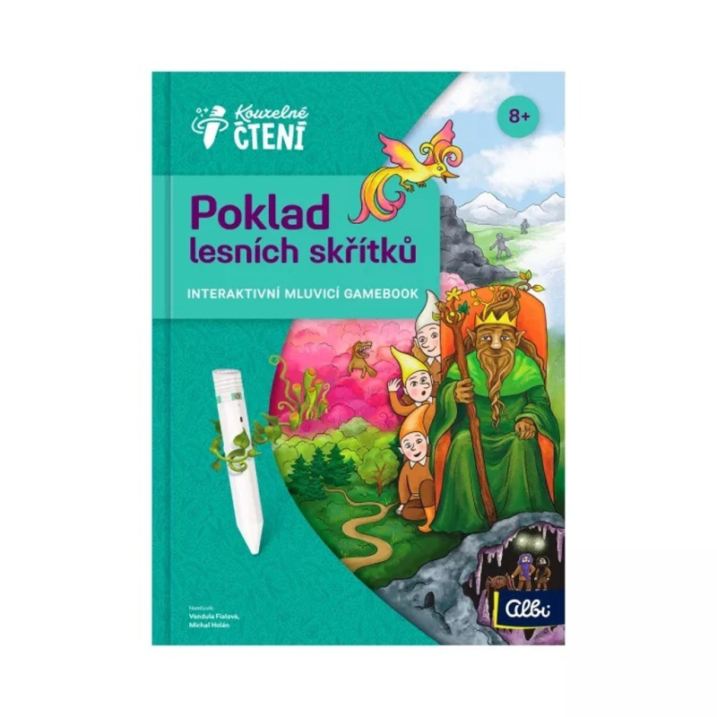 Albi Kouzelné čtení Gamebook Poklad lesních skřítků