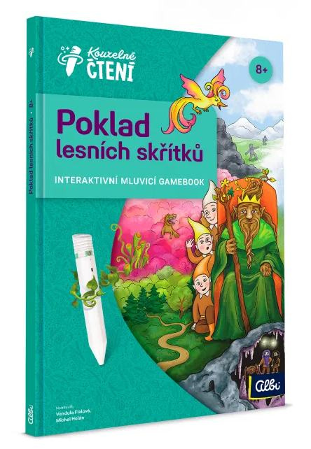Albi Kouzelné čtení Gamebook Poklad lesních skřítků