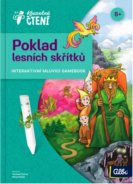 Albi Kouzelné čtení Gamebook Poklad lesních skřítků