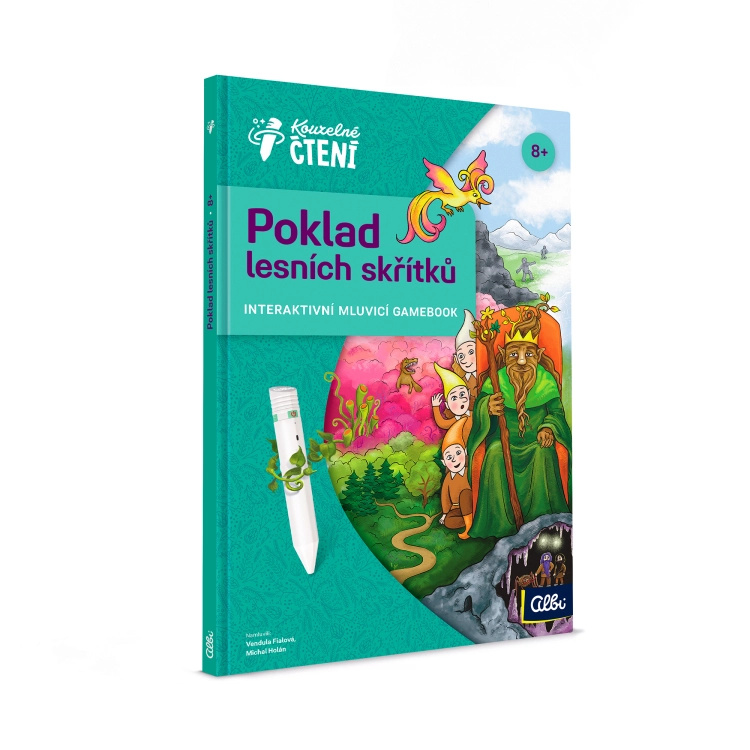Albi Kouzelné čtení Gamebook Poklad lesních skřítků