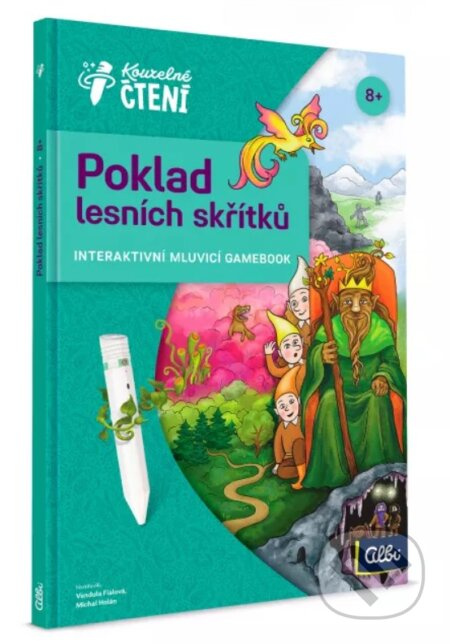 Albi Kouzelné čtení Gamebook Poklad lesních skřítků