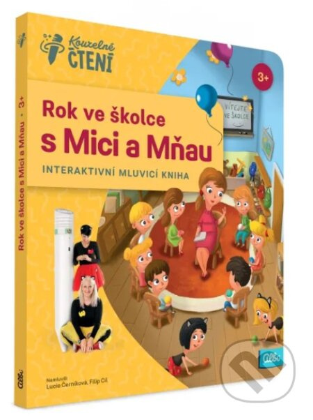 Kouzelné čtení: Rok ve školce s Mici a Mňau (interaktivní mluvicí kniha) - kniha z kategorie Pro děti