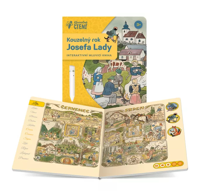 Kouzelný rok Josefa Lady - Kniha