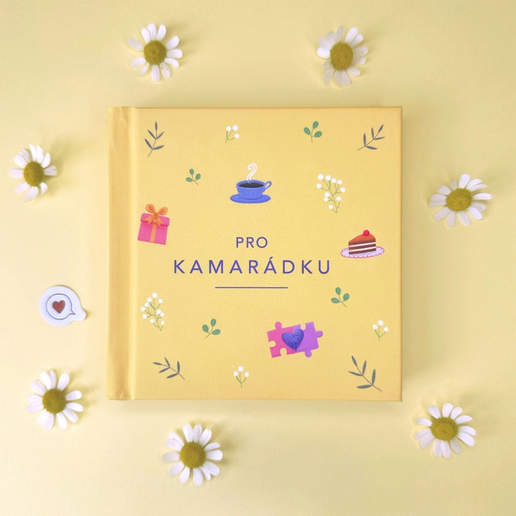Minikniha - Pro kamarádku Albi