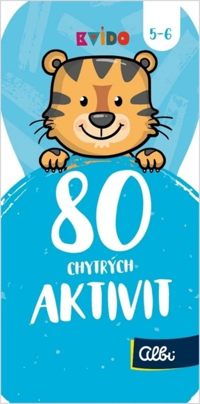 80 chytrých aktivit 5-6 let - Kvído ALBI