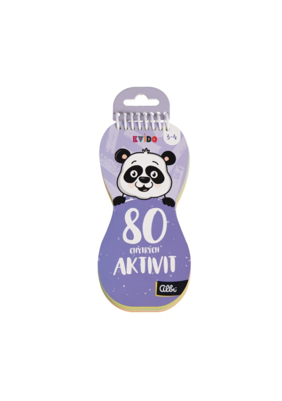 80 chytrých aktivit 5-6 let - Kvído ALBI