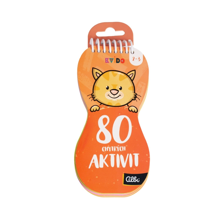 80 chytrých aktivit 5-6 let - Kvído ALBI