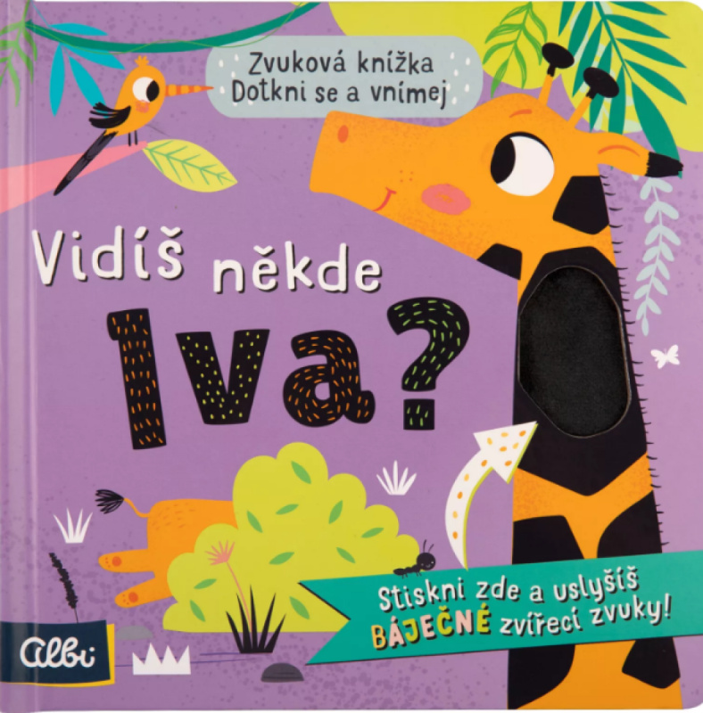 Vidíš někde lva? - Zvuková hmatová kniha Albi