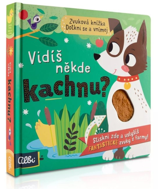 Vidíš někde kachnu? - Zvuková hmatová kniha Albi