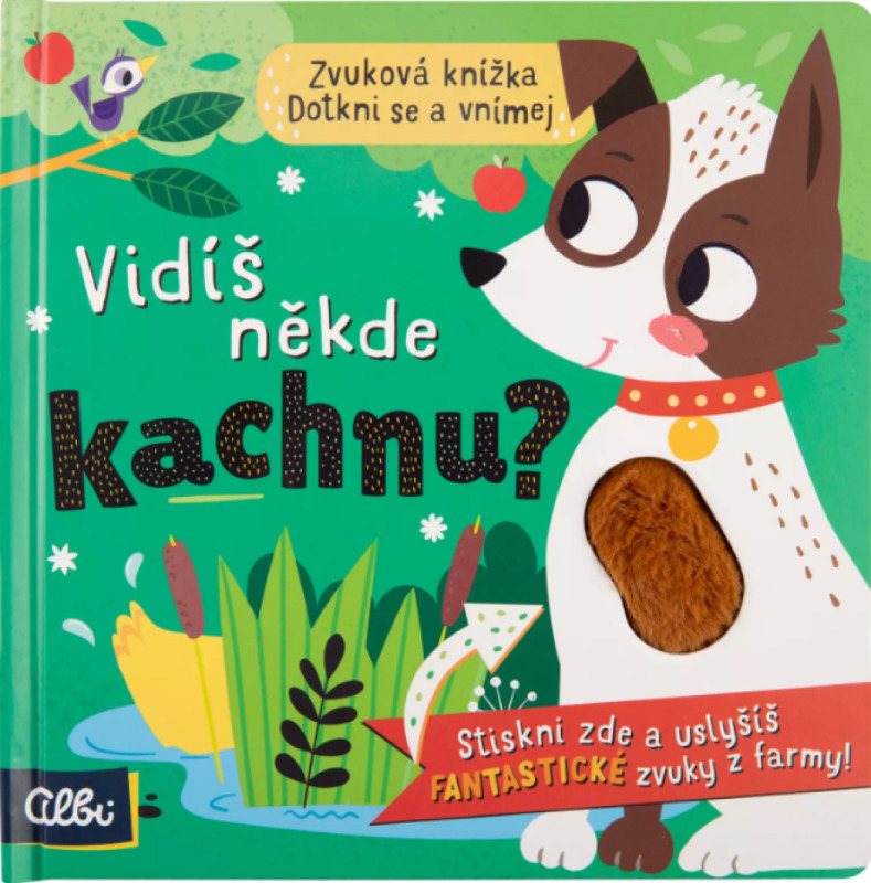 Vidíš někde kachnu? - Zvuková hmatová kniha Albi