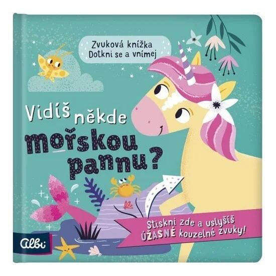 Vidíš někde mořskou pannu? - Zvuková hmatová kniha Albi