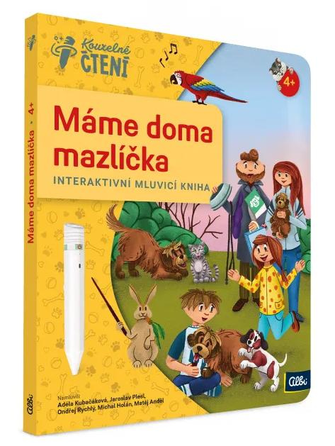 Kniha Máme doma mazlíčka Albi