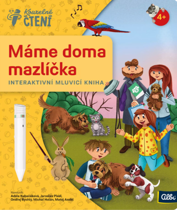 Kniha Máme doma mazlíčka Albi