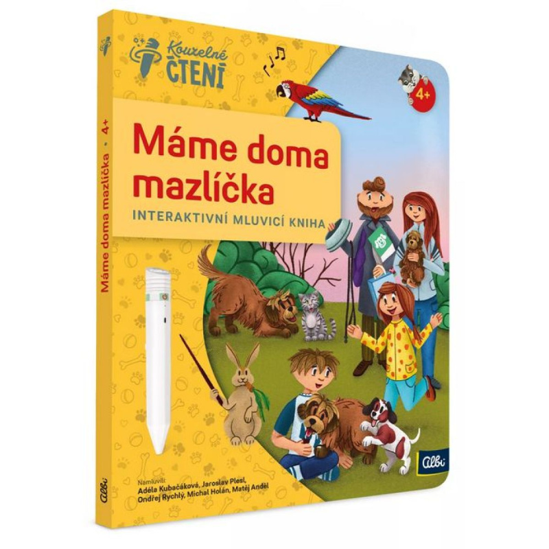 Kniha Máme doma mazlíčka Albi