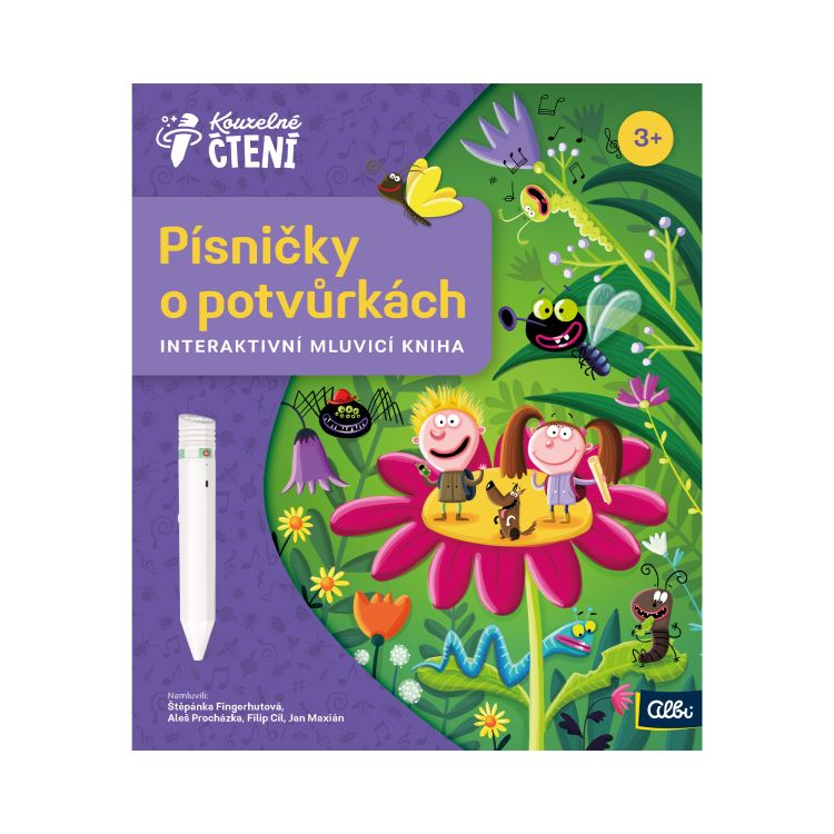 Kniha Písničky o potvůrkách Albi