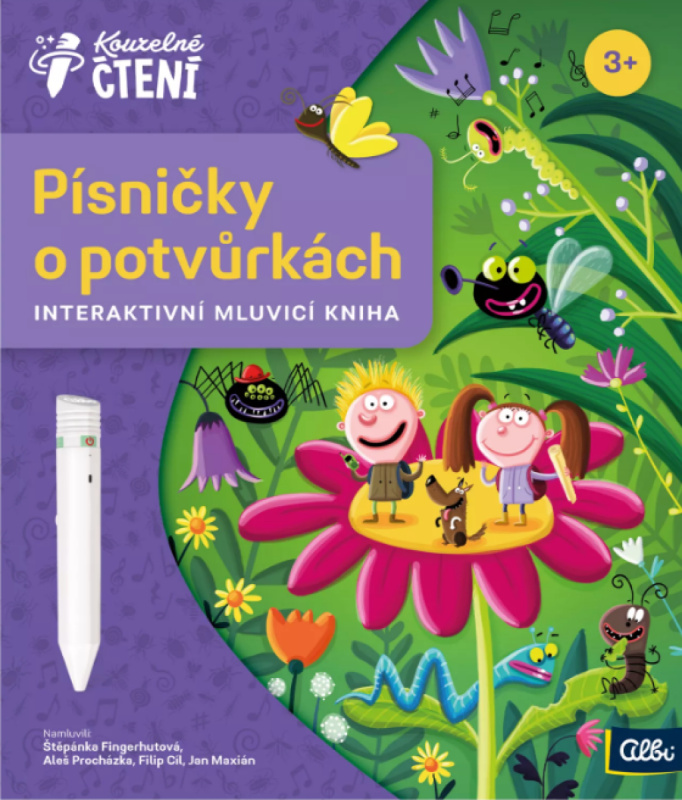 Kniha Písničky o potvůrkách Albi