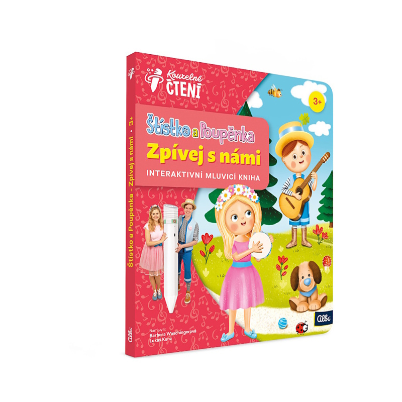 Kniha Štístko a Poupěnka - Zpívej s námi Albi